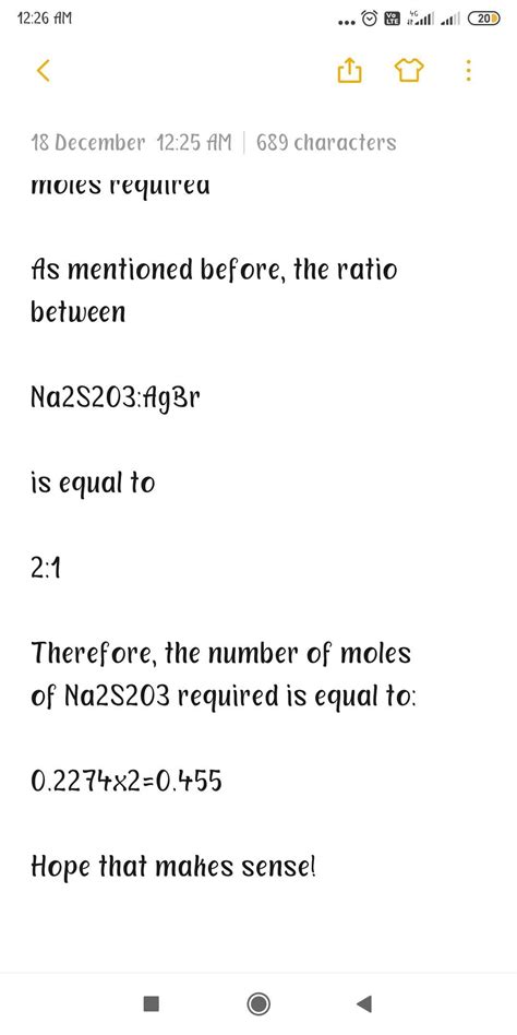 6. You can dissolve a precipitate of AgBr by reacting it with Na2S2O3 ...