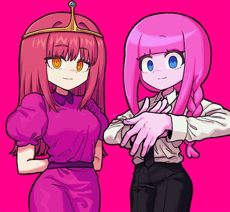 makima and princess bonnibel bubblegum (chainsaw man and 1 more) drawn by satanmanse | Danbooru