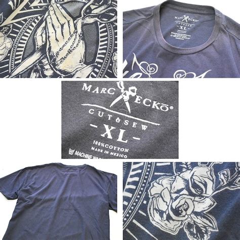 1点物 マークエコーMARC ECKO色褪せプリントTシャツ古着メンズXLレディースOKアメカジ90sストリート/スポーツMixスミクロ中古 ...
