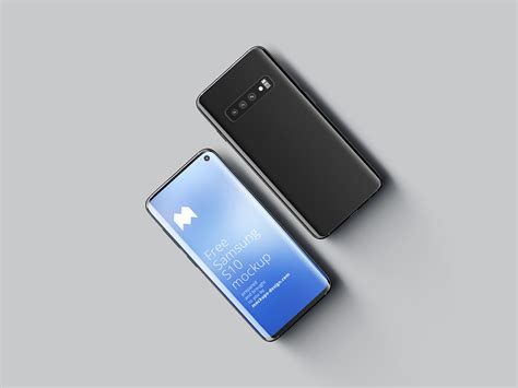 Free Samsung Galaxy S10 Mockup PSD Set - Good Mockups