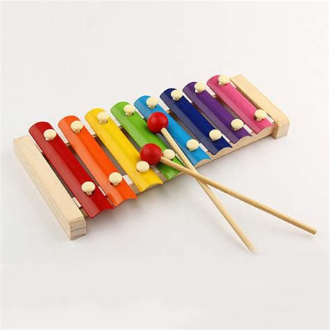 1912 Wooden Xylophone Musical Toy for Children (MultiColor) - DeoDap