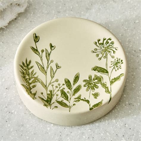Buy Nova Botanica Flora Ceramic Soap Dish from Home Centre at just INR ...