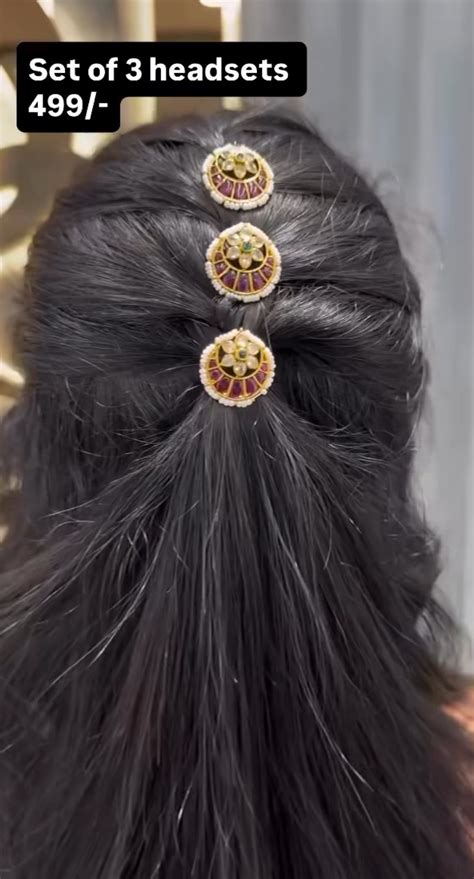 Beautiful headsets (set of 3) – Sujatha Gold Covering Works