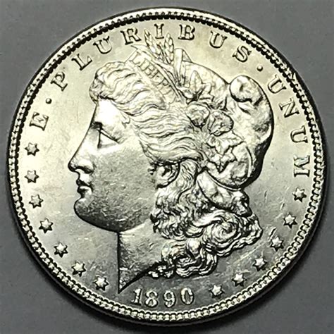 1890 Morgan Silver Dollar - High Grade Philadelphia Minted | Property Room