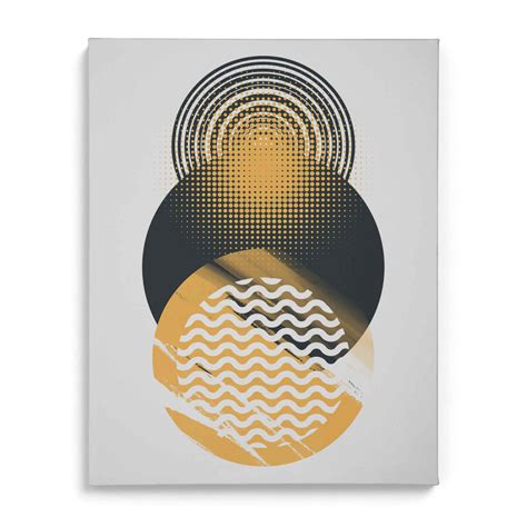 Bold Blocks Colors Modern Wall Art | Buy Custom Art Frames at The Framewala