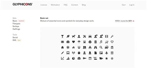 Glyphicons：简单的Bootstrap字体图标_网站之家