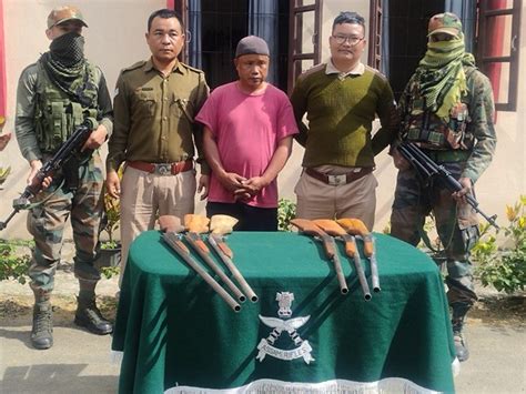 Mizoram: Joint operation by Assam Rifles and Mizoram Police, recover ...