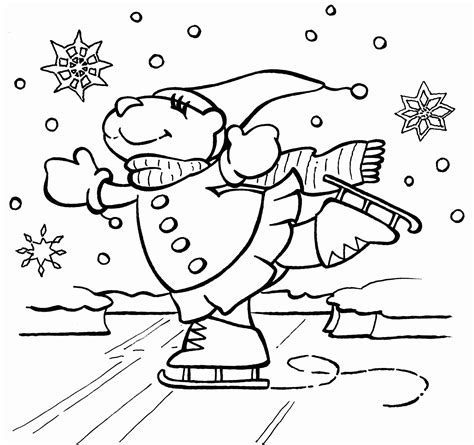 Free Printable Winter Coloring Pages For Kids