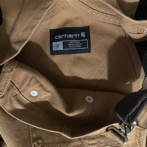 Kids Carhartt overalls Size 12 Never been worn... - Depop
