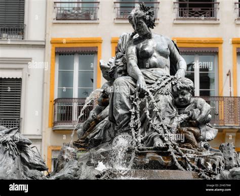The Fontaine Bartholdi, a fountain sculpted by Frédéric Auguste Bartholdithe, sculptor who ... - designed by frederic auguste bartholdi