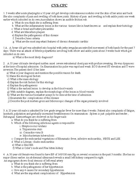 CVS-CPC - this is for cvs chapter - CVS-CPC 1. 3 weeks after acute ...