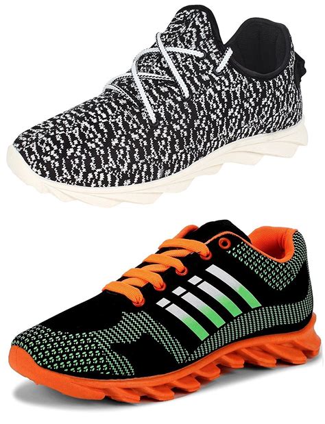 Buy Axter Men's Combo Multi-Coloured Canvas Casual Shoes-7 at Amazon.in