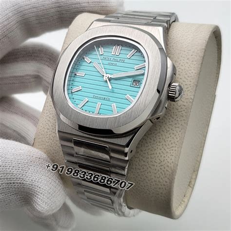 Patek Philippe Nautilus Tiffany & Co Blue Dial High Quality Swiss ...