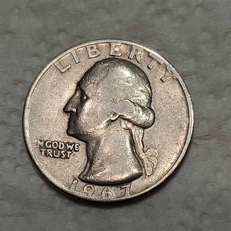 1967 Quarter Value: are No mint mark worth money?