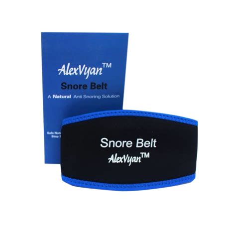 AlexVyan Special Premium Green or Blue Anti-Snore Chin Strap