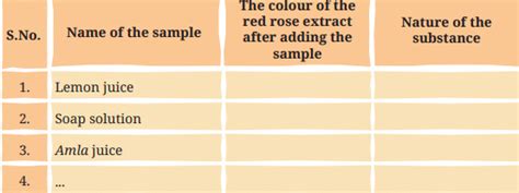 Class 7 Science Chapter 2 NCERT Based Activity - Exploring Substances ...