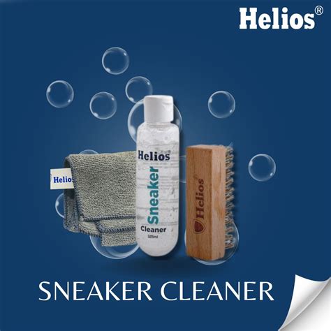 Helios Super Sneaker Cleaner Kit 125 ml with Microfiber Cleaning Cloth