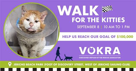 Walk For The Kitties 2024, Jericho Beach, Vancouver, 8 September 2024 ...