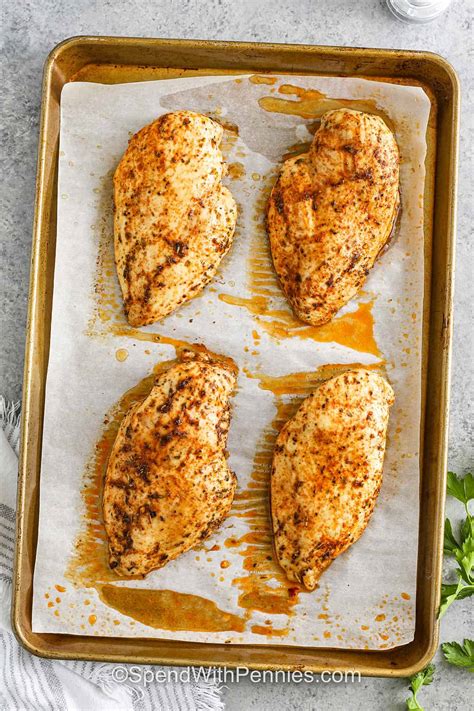 Baked Chicken Breast - Spend With Pennies - OnlyAprons