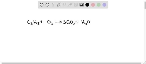 Balance C3H8 O2 CO2 H2O 的图像结果