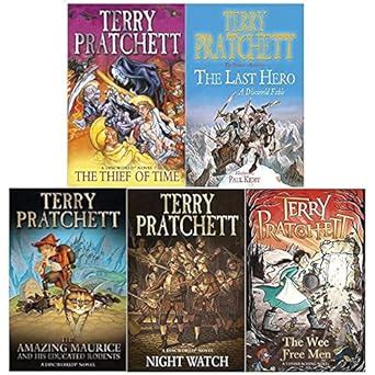 Buy Terry pratchett Discworld novels Series 6 :5 books collection set ...