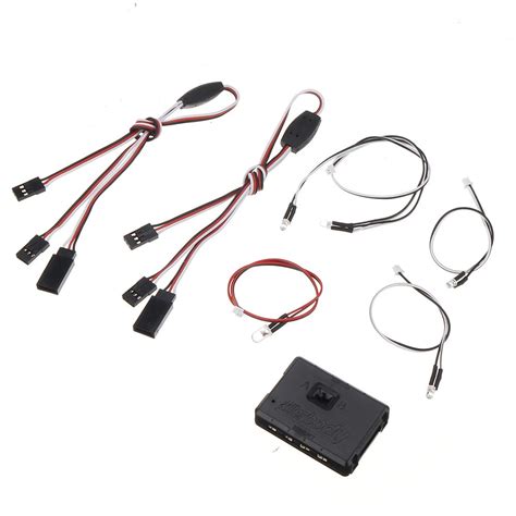 Killerbody 48742 led light unit set w/ control box for 1/10 subaru brz ...