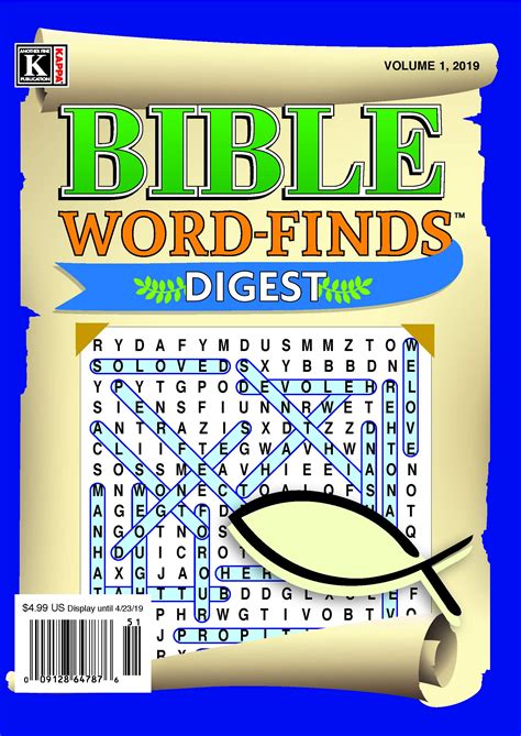 Bible Word Find Puzzles-Word Search Volume 1 - KAPPA BOOKS