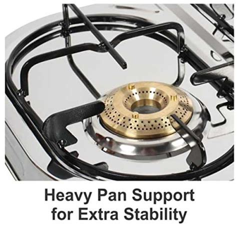 Khaitan 3 Burner Gas Stove Draw "Double Decker PRO " (with extra big ...