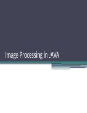 Java Image 的图像结果