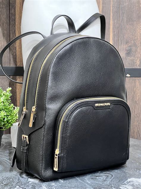 Michael kors black backpack online
