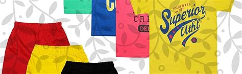 Luke and Lilly Boy's Cotton Half Sleeve T-Shirt and Shorts (Multicolour ...