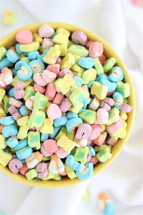 Bowl Of Lucky Charms Marshmallows Are Lucky Charms Marshmallows