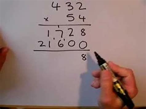 Image result for How to Do Long Multiplication