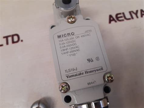Yamatake honeywell 1ls19-j micro limit switch – Aeliya Marine