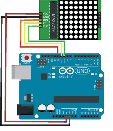 Image result for 8X8 LED Matrix Arduino Code