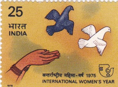 India mint-16 Feb'75 International Women's Year – Bharat Exotics