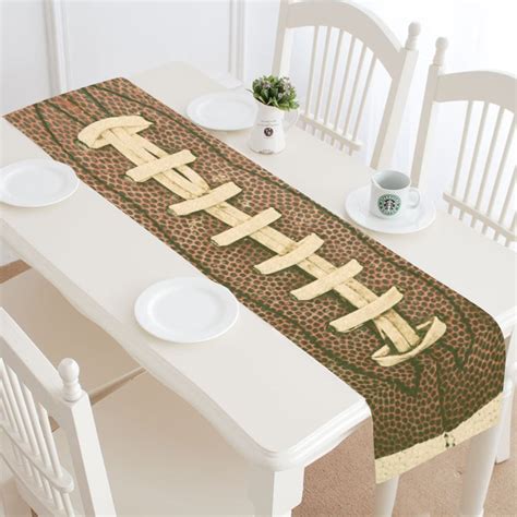 Homemade Table Runner Ideas Sports Theme 的图像结果