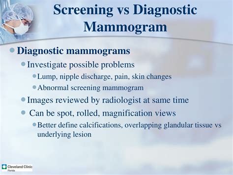 Screening Vs Diagnostic Mammogram Coding at Jill Ford blog