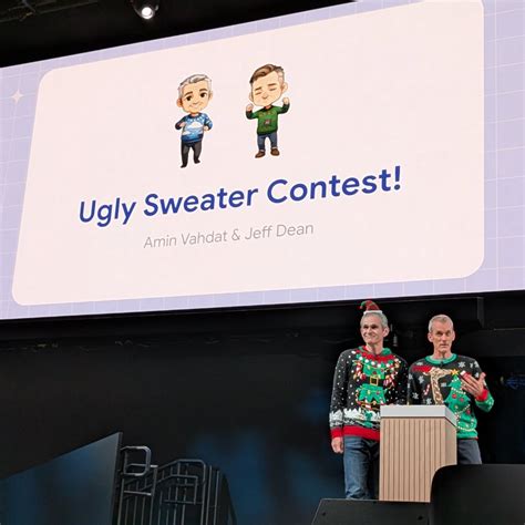 'Ugly Sweater' competition held among Google employees | ગૂગલના ...