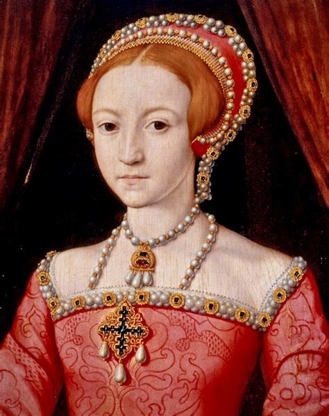 Princess Elizabeth, later Queen Elizabeth I of England by Willian Scrots, 1546 - 47. | Anne ...