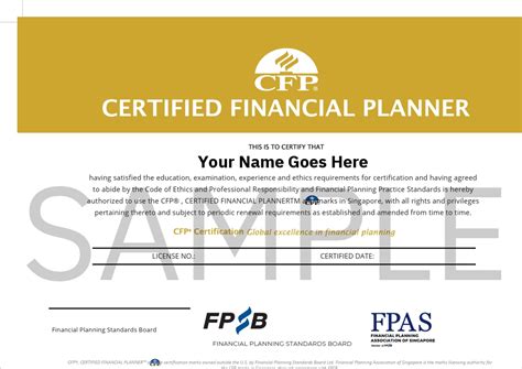CFP ®️ Certified Financial Planner Certification - Finerty Academy