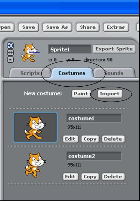 Image result for Scratch Tutorials Adding Sprint