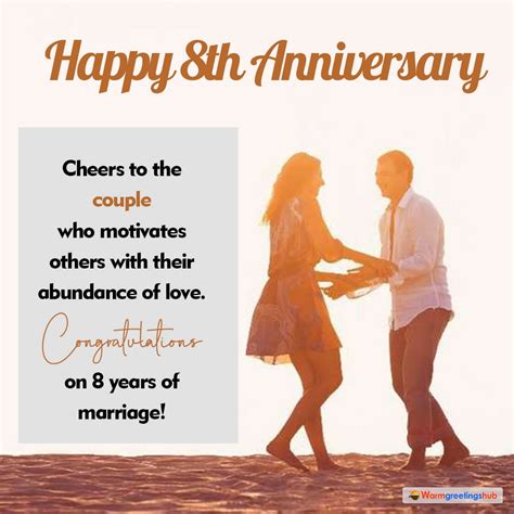 Happy 8th Wedding Anniversary Messages - goodmorningmsg.com ...