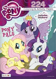 Bendon My Little Pony Giant Coloring and Activity Book with Stickers ...