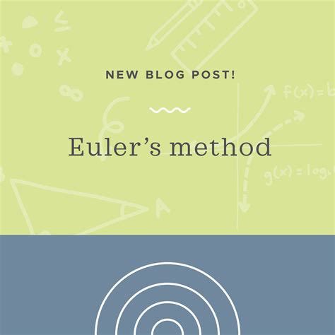 Euler Method Math 的图像结果