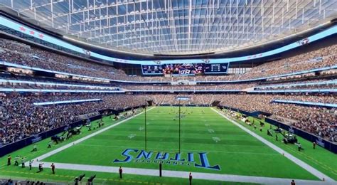 Tennessee Titans Give Video Tour of The New $2.1 Billion Stadium