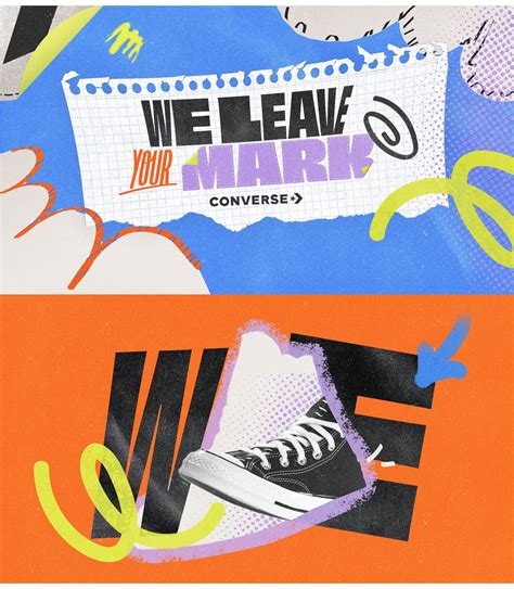 We Leave Your Mark Converse :: Behance | Graphic design inspiration ...