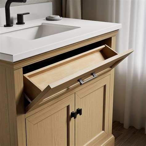 KOHLER Charlemont 36-in Light Oak Undermount Single Sink Bathroom ...