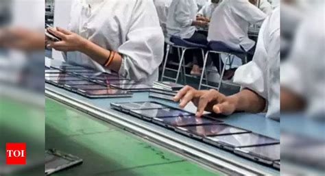 Government promises incentives for electronics manufacturing - Times of ...