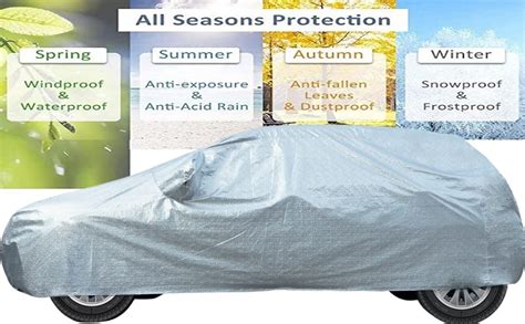 Auto Hub Waterproof Car Cover Compatible with Tata Punch with Mirror ...